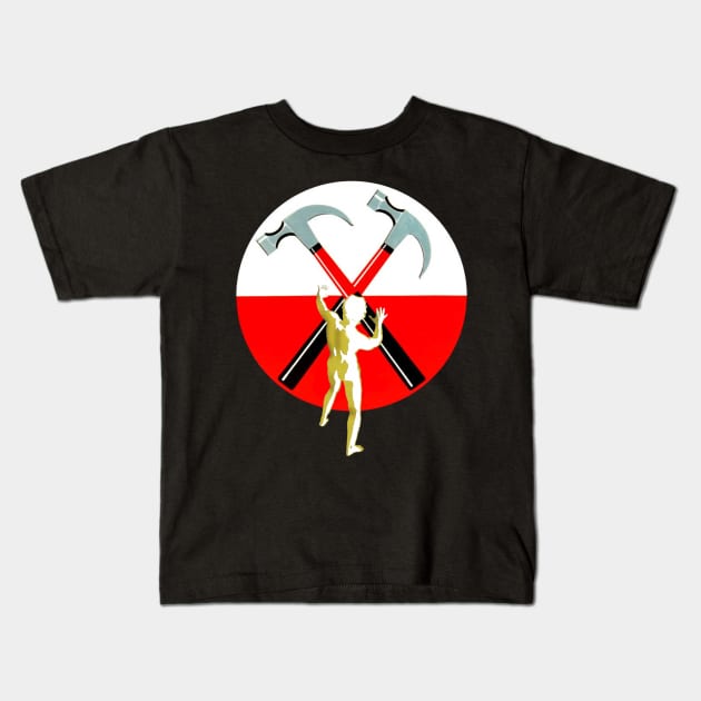 Rush - Starman with PF Hammers Mashup Kids T-Shirt by RetroZest